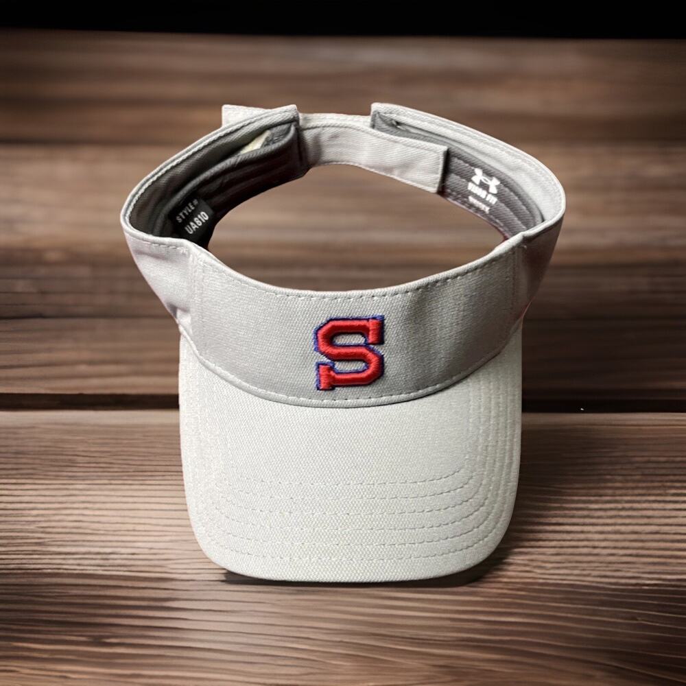 syracuse hat under armour Twill Visor Strap On The Back Cap